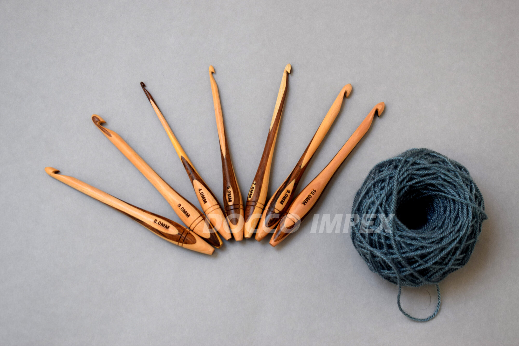 Handmade Wooden Premium Crochet Hooks - Image 5