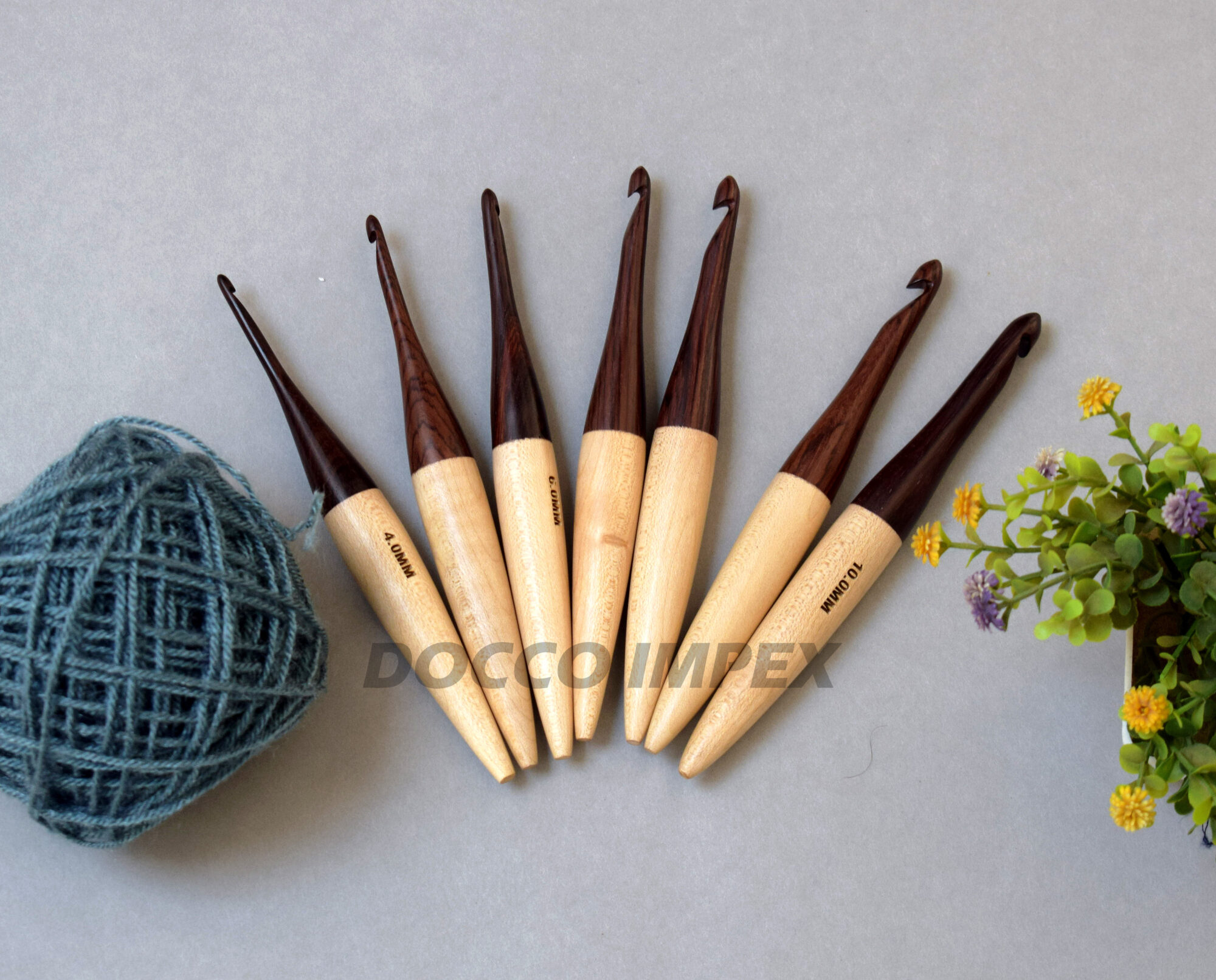 Handmade Wooden Crochet Hooks - Image 4