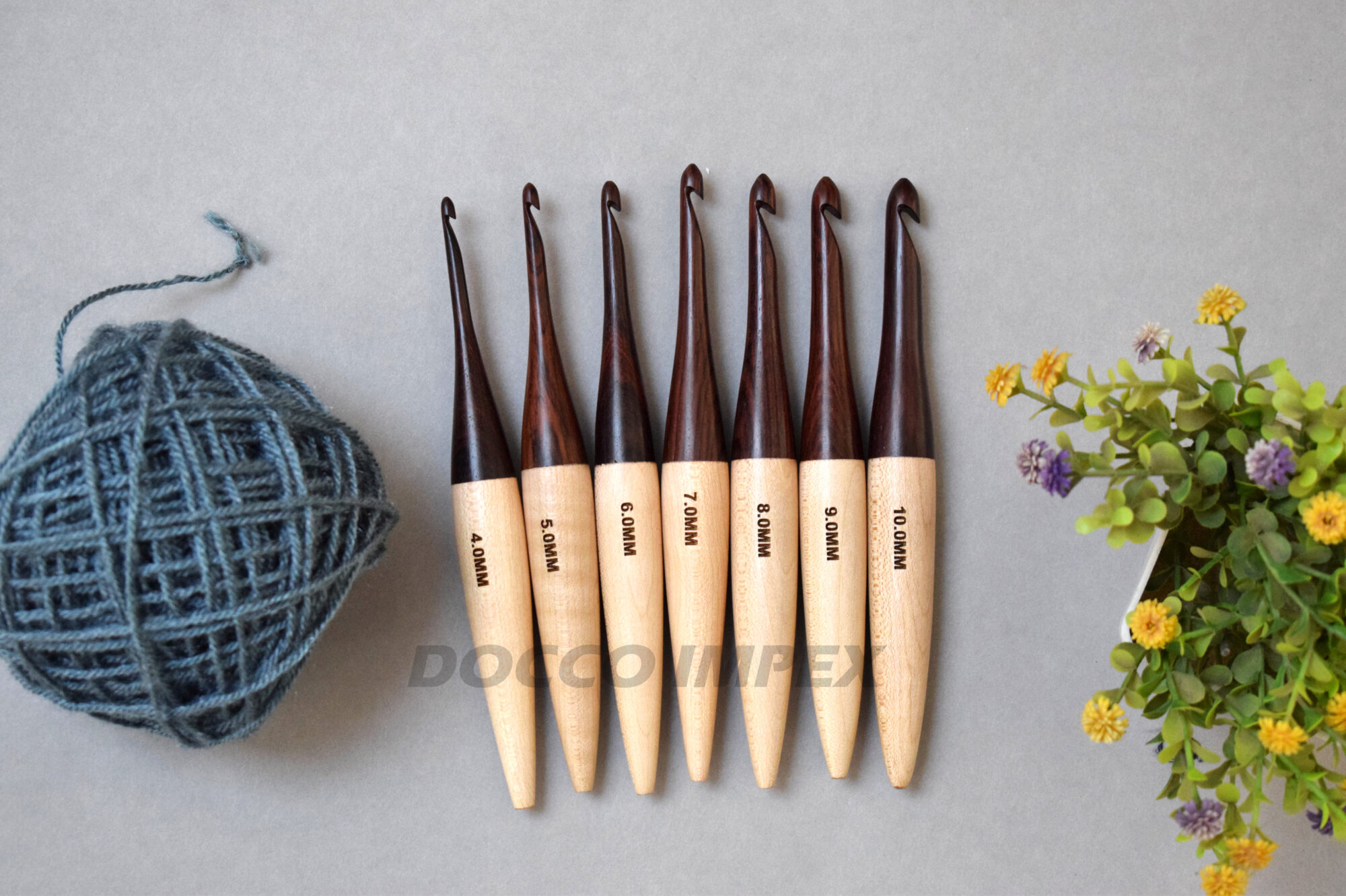 Handmade Wooden Crochet Hooks - Image 5