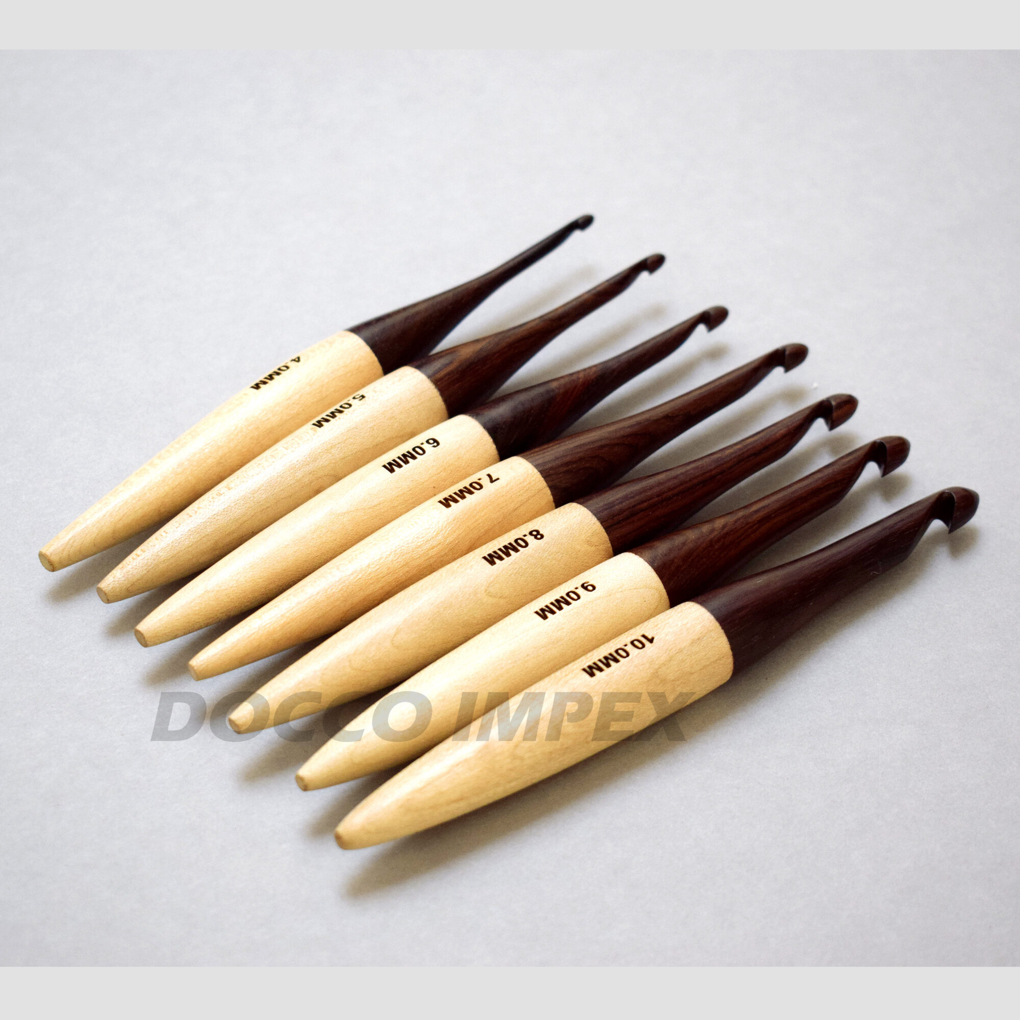 Handmade Wooden Crochet Hooks