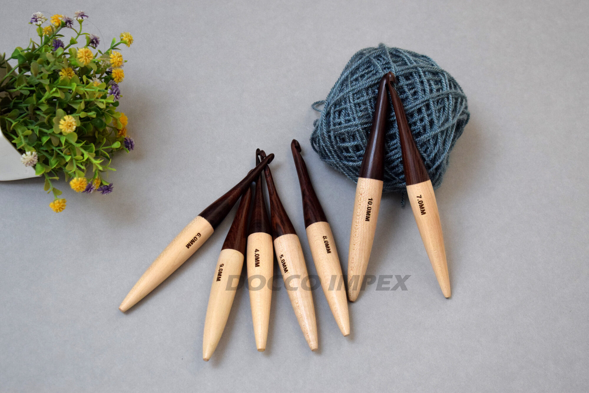 Handmade Wooden Crochet Hooks - Image 3