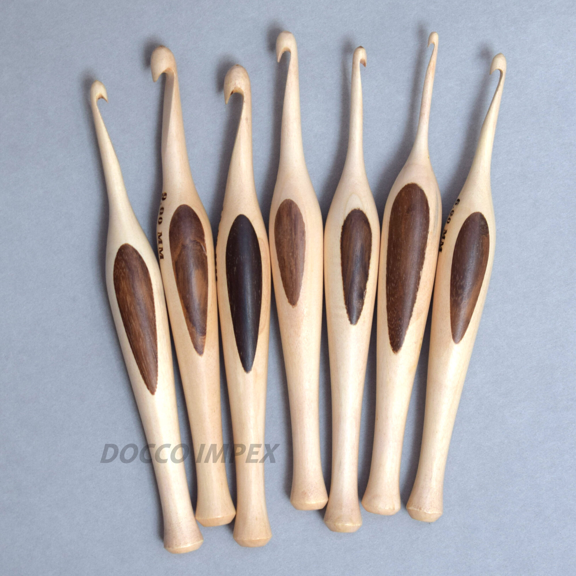 Wooden Crochet Hooks for Knitting - Image 2