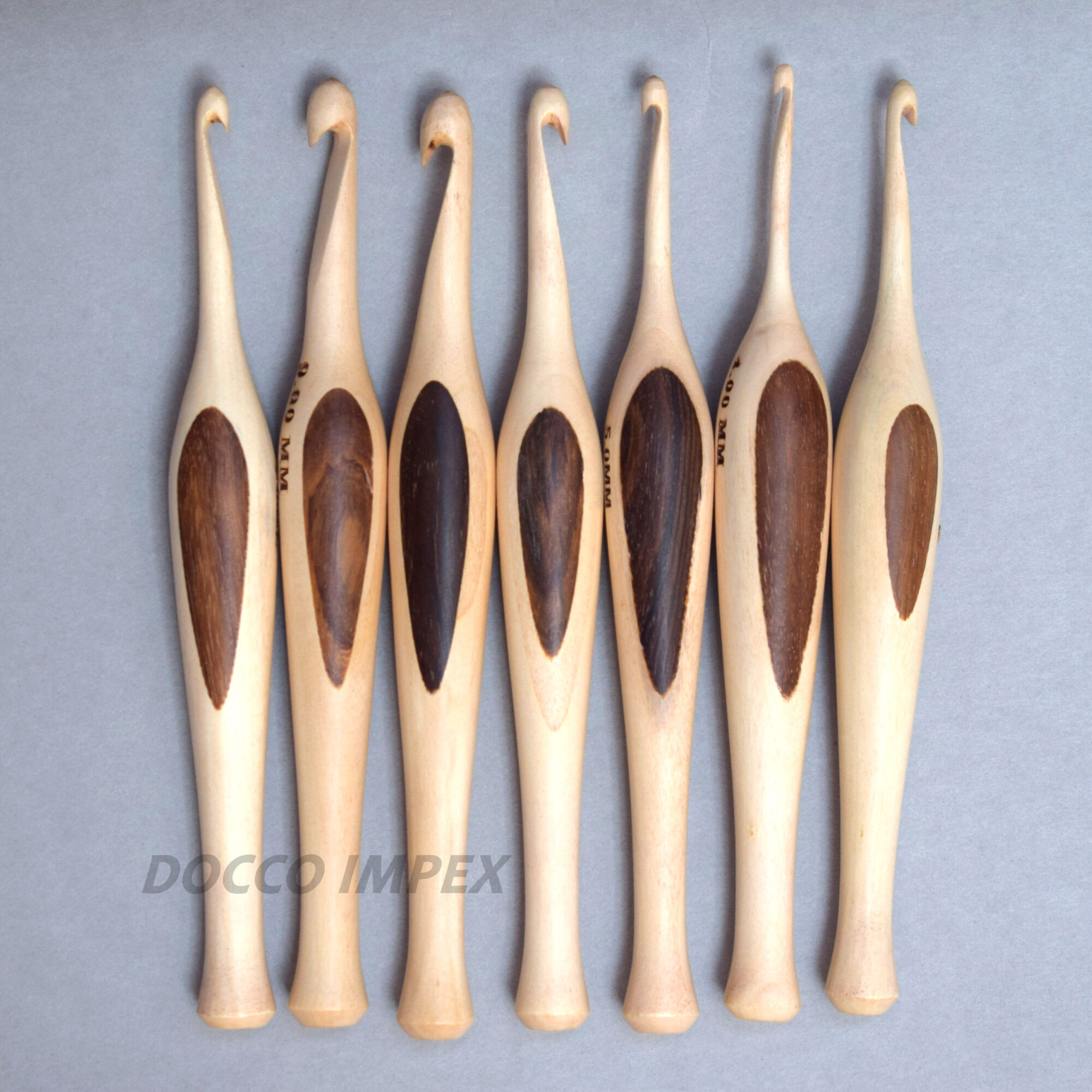 Wooden Crochet Hooks for Knitting