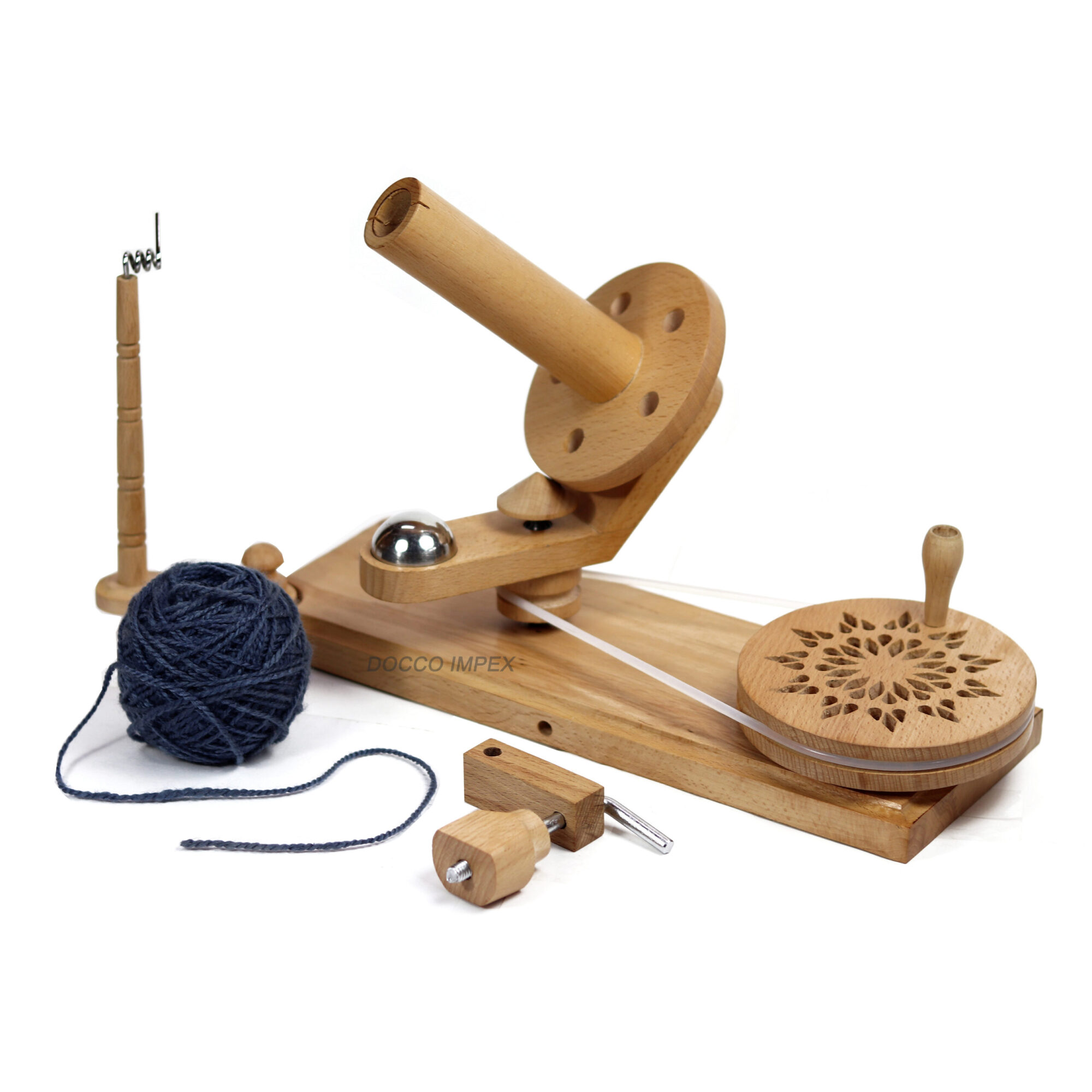 Traditional Wooden Handcrafted Ball Winder ( Beachwood )